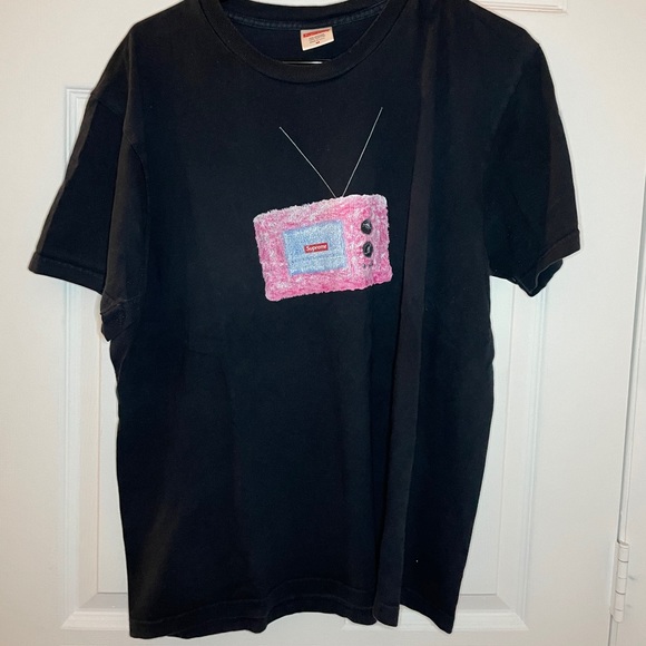 Supreme TV Tee Navy